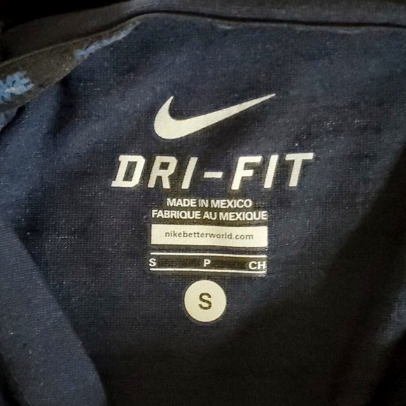 Nike Dri-Fit Navy Hoodie S - Picture 4 of 4